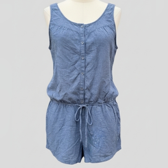 Ag Adriano Goldschmied Pants - AG Adriano Goldschmied Chambray Romper